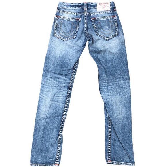 True Religion Jeans Size 31 SKINNY Blue - Picture 3 of 10